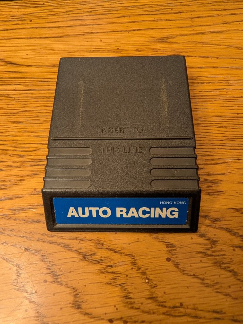 Vintage 1979 Mattel Intellivision Auto Racing + Manual + Original Overlay